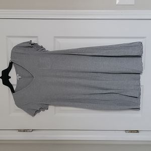 Gray T-shirt Dress